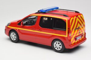 Citroen Berlingo II Pompiers Κόκκινο Norev 1:18 181641 Μέταλλο - εικόνα 5 από 6