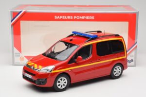 Citroen Berlingo II Pompiers Κόκκινο Norev 1:18 181641 Μέταλλο - εικόνα 6 από 6