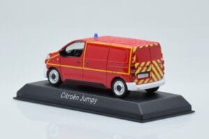 Citroen Jumpy Van Sapeurs Pompiers Κόκκινο Norev 1:43 155822 Μέταλλο - εικόνα 3 από 4