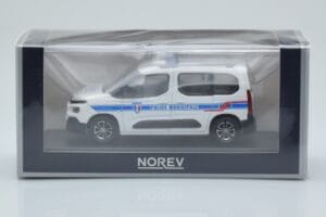 Citroen Berlingo Police Municipale v1 Λευκό Μπλε Norev 1:43 155767 Μέταλλο - εικόνα 4 από 4