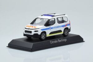 Citroen Berlingo Police Municipale v2 Λευκό Μπλε Norev 1:43 155768 Μέταλλο - εικόνα 2 από 4