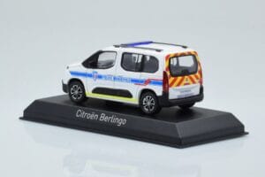 Citroen Berlingo Police Municipale v2 Λευκό Μπλε Norev 1:43 155768 Μέταλλο - εικόνα 3 από 4