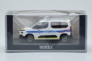 Citroen Berlingo Police Municipale v2 Λευκό Μπλε Norev 1:43 155768 Μέταλλο - εικόνα 4 από 4