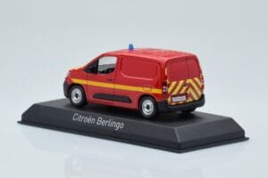 Citroen Berlingo Van Sapeurs Pompiers Κόκκινο Norev 1:43 155772 Μέταλλο - εικόνα 3 από 4