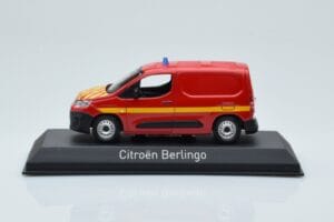 Citroen Berlingo Van Sapeurs Pompiers Κόκκινο Norev 1:43 155772 Μέταλλο