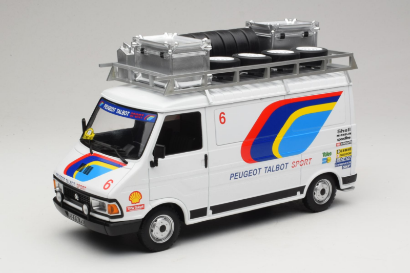 Citroen C35 Peugeot Talbot Sport Assistance 1985 IXO 1:18 18RMC019X Μέταλλο