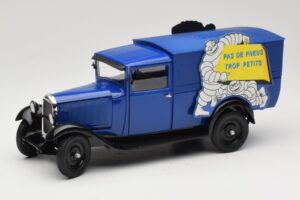 Citroen C4 F Pas de Pneus Trop Petit Μπλε Solido 1:18 151235-00 Μέταλλο