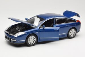 Citroen C6 Μπλε Bburago 1:18 18-12073 Μέταλλο - εικόνα 2 από 8