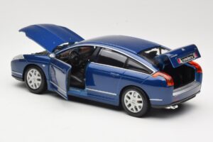 Citroen C6 Μπλε Bburago 1:18 18-12073 Μέταλλο - εικόνα 5 από 8