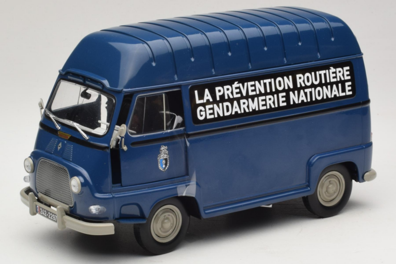 Citroen Estafette Gendarmerie Μπλε Με Φιγούρα Norev 1:18 185165 Μέταλλο