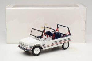 Citroen Mehari Μπλε Λευκό Κόκκινο Norev 1:18 181805 Μέταλλο - εικόνα 7 από 7