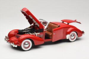 Cord 812 Καμπριολέ Κόκκινο American Muscle 1:18 32158 Μέταλλο - εικόνα 2 από 8