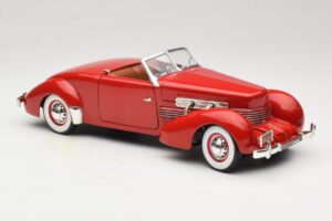 Cord 812 Καμπριολέ Κόκκινο American Muscle 1:18 32158 Μέταλλο - εικόνα 6 από 8