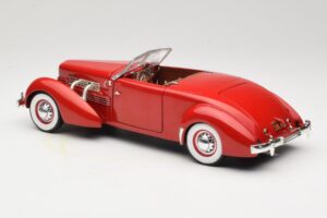 Cord 812 Καμπριολέ Κόκκινο American Muscle 1:18 32158 Μέταλλο - εικόνα 7 από 8