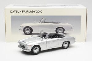 Datsun Fairlady 2000 SR311 Roadster Ασημί AUTOart 1:18 77432 Μέταλλο - εικόνα 8 από 8