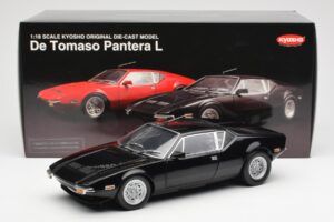 De Tomaso Pantera Μαύρο Kyosho 1:18 08851BK Μέταλλο - εικόνα 8 από 8