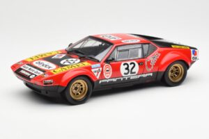 De Tomaso Pantera #32 Jaquemin / Deprez 24 Hours of Le Mans 1972 Kyosho 1:18 08855B Μέταλλο