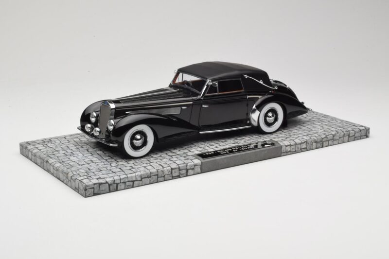 Delage D8-120 Καμπριολέ Μαύρο Minichamps 1:18 107115131 Μέταλλο