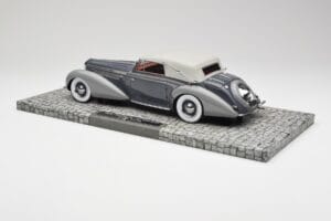 Delage D8 120 Καμπριολέ Γκρι & Σκούρο Γκρι Minichamps 1:18 107115134 Μέταλλο - εικόνα 5 από 6