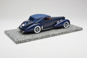 Delage D8-120 Καμπριολέ Two Tone Μπλε Minichamps 1:18 107115132 Ρητίνη - εικόνα 2 από 6