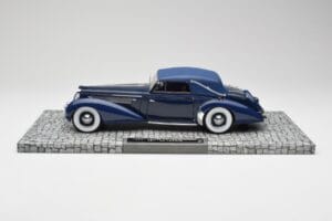 Delage D8-120 Καμπριολέ Two Tone Μπλε Minichamps 1:18 107115132 Ρητίνη - εικόνα 3 από 6
