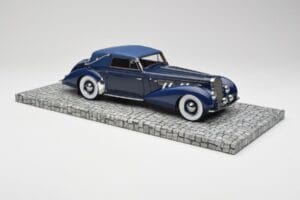 Delage D8-120 Καμπριολέ Two Tone Μπλε Minichamps 1:18 107115132 Ρητίνη - εικόνα 4 από 6