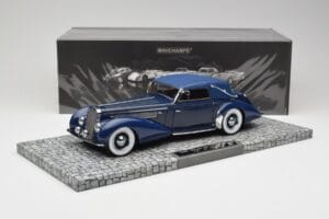 Delage D8-120 Καμπριολέ Two Tone Μπλε Minichamps 1:18 107115132 Ρητίνη - εικόνα 6 από 6