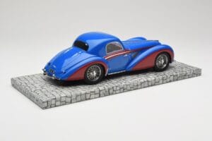 Delahaye Type 145 V12 Coupe Μπλε Κόκκινο Minichamps 1:18 107116121 Ρητίνη - εικόνα 2 από 6