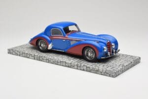 Delahaye Type 145 V12 Coupe Μπλε Κόκκινο Minichamps 1:18 107116121 Ρητίνη - εικόνα 4 από 6