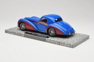 Delahaye Type 145 V12 Coupe Μπλε Κόκκινο Minichamps 1:18 107116121 Ρητίνη - εικόνα 5 από 6