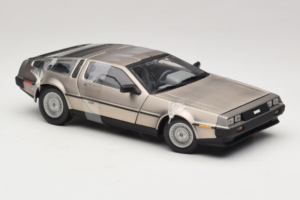 DeLorean DMC-12 Ασημί Sun Star 1:18 2703 Μέταλλο - εικόνα 4 από 6