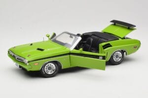 Dodge Challenger Καμπριολέ Πράσινο Greenlight 1:18 12803-06G Μέταλλο - εικόνα 2 από 8
