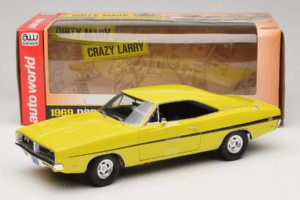 Dodge Charger R/T Κίτρινο Dirty Mary Crazy Larry Auto World 1:18 AWSS101/06 Μέταλλο - εικόνα 8 από 8