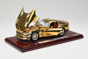 Dodge Viper GTS Gold Plated 23K Maisto 1:18 GP001 Μέταλλο - εικόνα 2 από 8