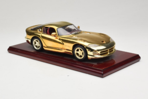 Dodge Viper GTS Gold Plated 23K Maisto 1:18 GP001 Μέταλλο - εικόνα 6 από 8