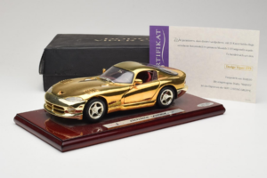 Dodge Viper GTS Gold Plated 23K Maisto 1:18 GP001 Μέταλλο - εικόνα 8 από 8