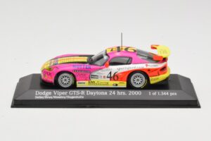 Dodge Viper GTS-R #46 Seiler / Brun / Messley 24 Hours of Daytona 2000 Minichamps 1:43 430001446 Μέταλλο