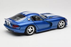 Dodge Viper GTS SR II Μπλε με Λευκές Ρίγες Bburago 1:18 3330 Μέταλλο - εικόνα 3 από 8