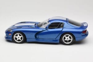 Dodge Viper GTS SR II Μπλε με Λευκές Ρίγες Bburago 1:18 3330 Μέταλλο - εικόνα 4 από 8