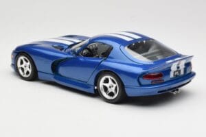 Dodge Viper GTS SR II Μπλε με Λευκές Ρίγες Bburago 1:18 3330 Μέταλλο - εικόνα 7 από 8