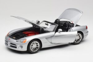 Dodge Viper SRT-10 Bright Ασημί Bburago 1:18 34908 Μέταλλο - εικόνα 2 από 8