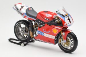 Ducati 998R WSB #1 T. Bayliss Ducati Infostrada 2002 Minichamps 1:12 122021201 Μέταλλο - εικόνα 4 από 6