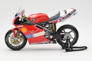 Ducati 998R WSB #1 T. Bayliss Ducati Infostrada 2002 Minichamps 1:12 122021201 Μέταλλο