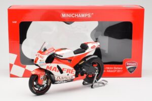 Ducati Desmosedici GP11 #8 H. Barbera Ducati MotoGP Team MotoGP 2011 Minichamps 1:12 123110008 Μέταλλο - εικόνα 6 από 6