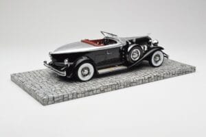 Duesenberg Model J Torpedo Disappearing Top Convertible Coupe Ασημί Μαύρο Minichamps 1:18 107150431 Ρητίνη - εικόνα 2 από 6