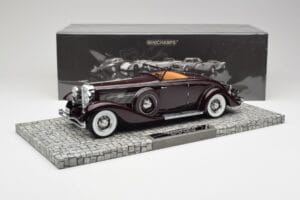 Duesenberg SJN Convertible Coupe Μπορντό Minichamps 1:18 107150331 Μέταλλο - εικόνα 2 από 6
