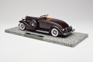 Duesenberg SJN Convertible Coupe Μπορντό Minichamps 1:18 107150331 Μέταλλο - εικόνα 4 από 6