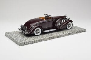 Duesenberg SJN Convertible Coupe Μπορντό Minichamps 1:18 107150331 Μέταλλο - εικόνα 5 από 6