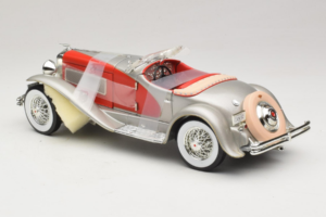 Duesenberg SJ Clark Gable's Car Ασημί Κόκκινο ERTL 1:18 7962 Μέταλλο - εικόνα 5 από 6