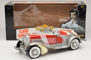 Duesenberg SJ Clark Gable's Car Ασημί Κόκκινο ERTL 1:18 7962 Μέταλλο - εικόνα 6 από 6